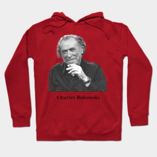 Charles Bukowski Portrait Hoodie